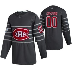 Montreal Canadiens Trikot BenutzerdefinierteGris NHL All Star
